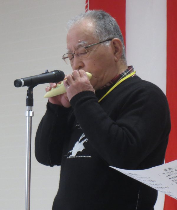 草野様によるオカリナ演奏